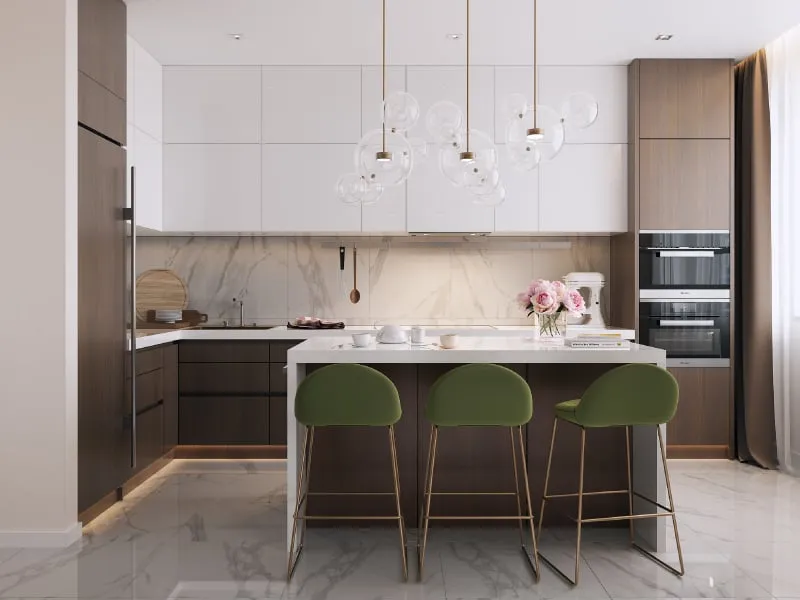 imgi_8_sleek-serenity-elegant-island-kitchen-green-bar-stools